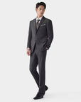 SUIT IN VIRGIN WOOL GRAY