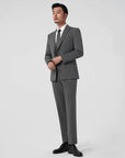 SUIT IN STRETCH FABRIC DEEP GRAY