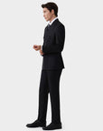 SUIT IN VIRGIN WOOL BLACK