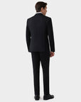 SUIT IN VIRGIN WOOL BLACK