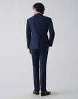 SUIT IN VIRGIN WOOL NAVY