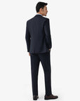 SUIT IN STRETCH FABRIC NAVY