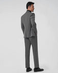 SUIT IN STRETCH FABRIC DEEP GRAY