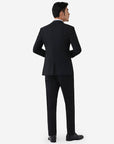 SUIT IN STRETCH FABRIC BLACK