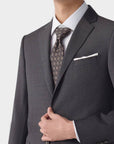 SUIT IN VIRGIN WOOL GRAY