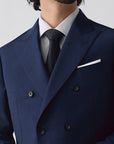 SUIT IN VIRGIN WOOL NAVY