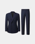 SUIT IN VIRGIN WOOL NAVY